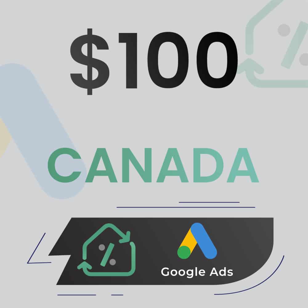 $100 Google Ads voucher for Canada | $50 spend