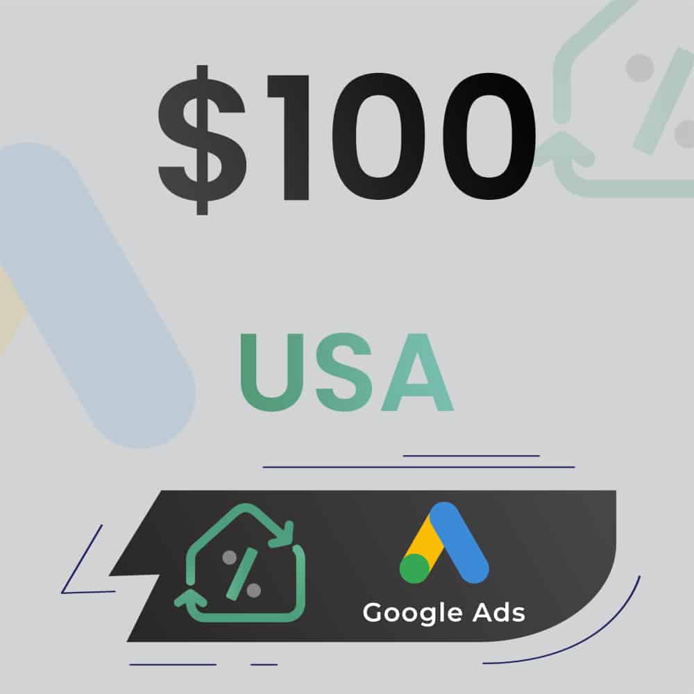 $100 Google Ads coupon USA | $50 spend