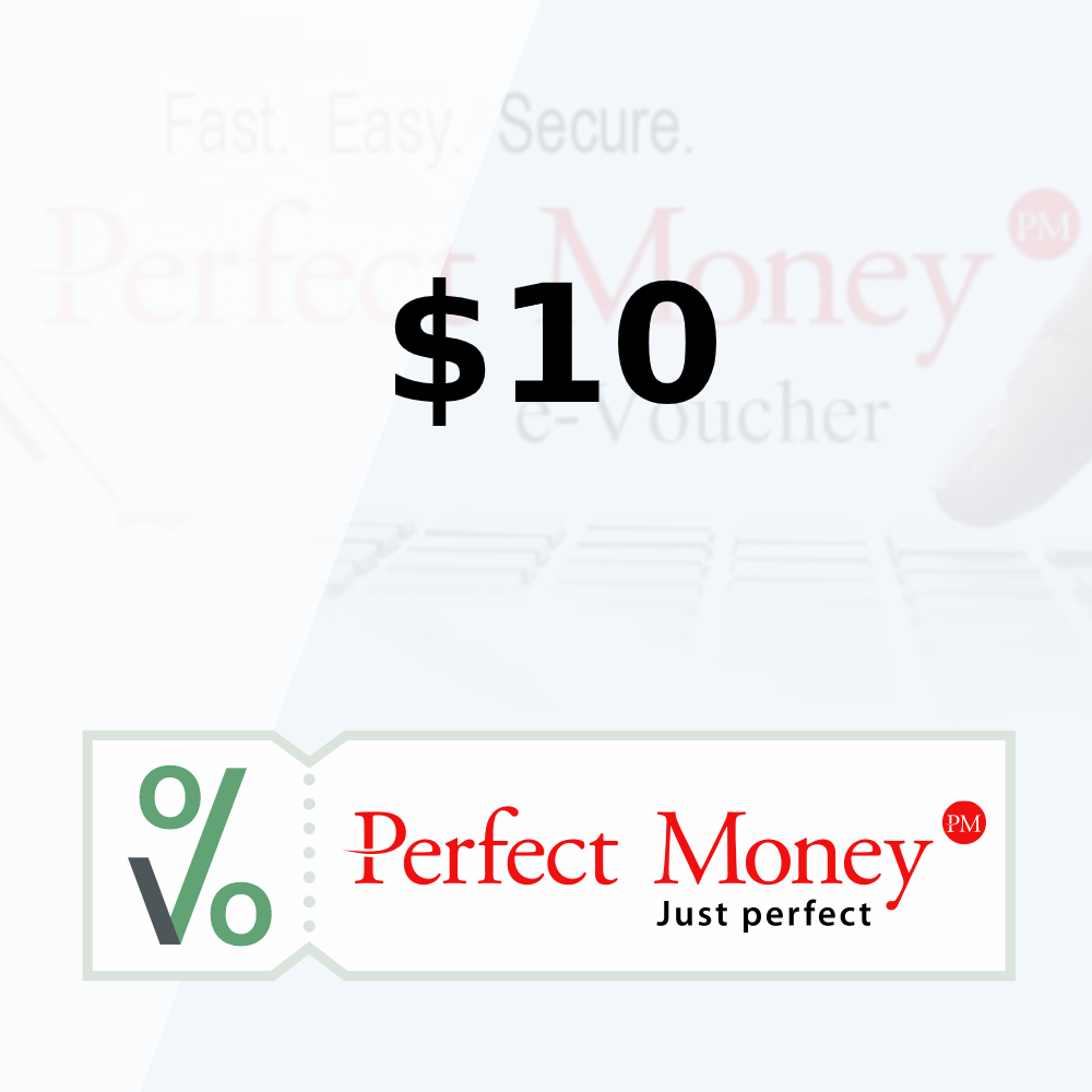 $10 Perfect Money e-Voucher